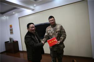 新春慰問送溫暖，共敘軍民魚水情