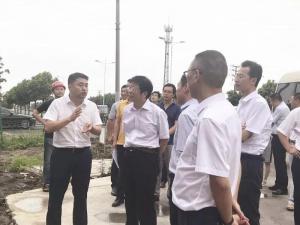 市委副書記、市長錢三雄一行考察織里童裝產(chǎn)業(yè)園區(qū)二期