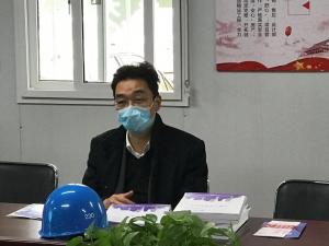 市建設(shè)局黨委書記、局長戴健赴房總集團(tuán)市北32#地塊視察復(fù)工復(fù)產(chǎn)安